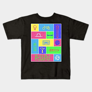 Stranger Things Items Kids T-Shirt